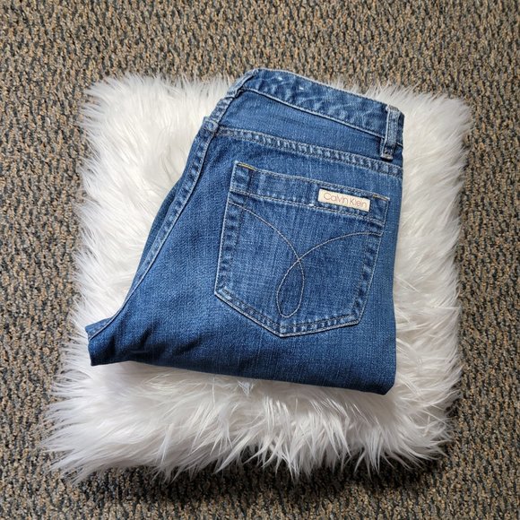 ICONIC Vintage Style Calvin Klein Classic Jeans Size 6 - Picture 1 of 16